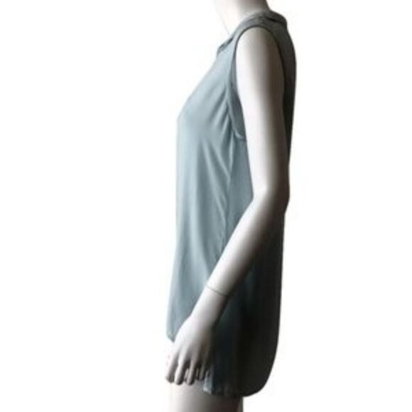 Cloth & Stone Baby Blue Sleeveless Open Back Top - Picture 2 of 3
